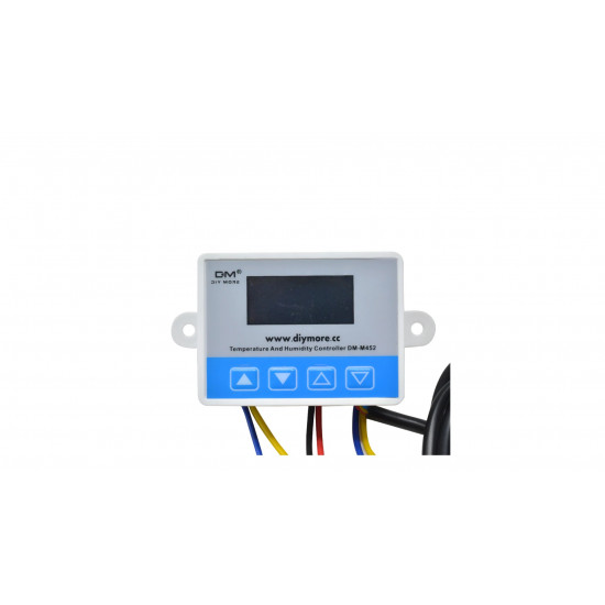 Contrôleur numérique de température et d'humidité LCD Capteur SHT20 12V/220V DM-M452